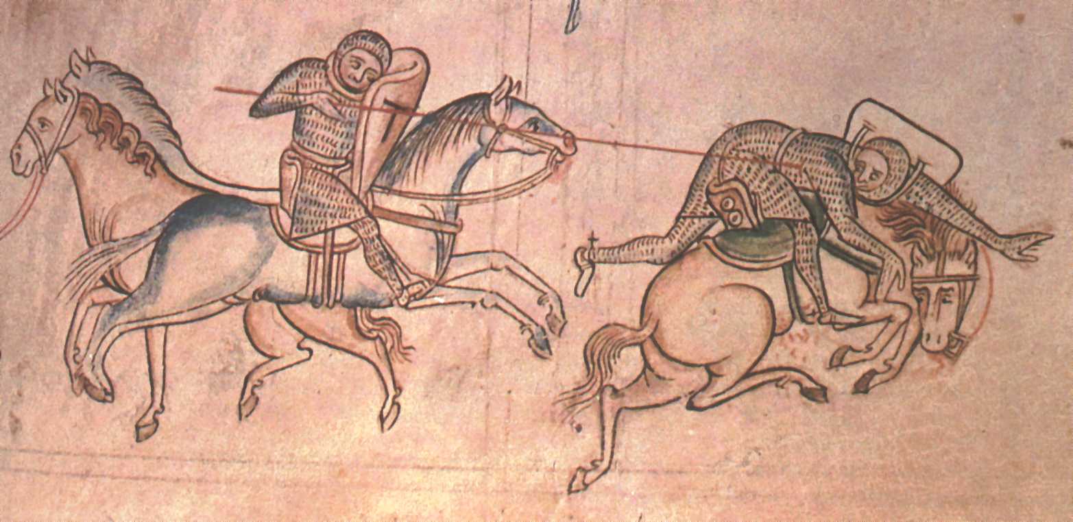 William Marshal charging home